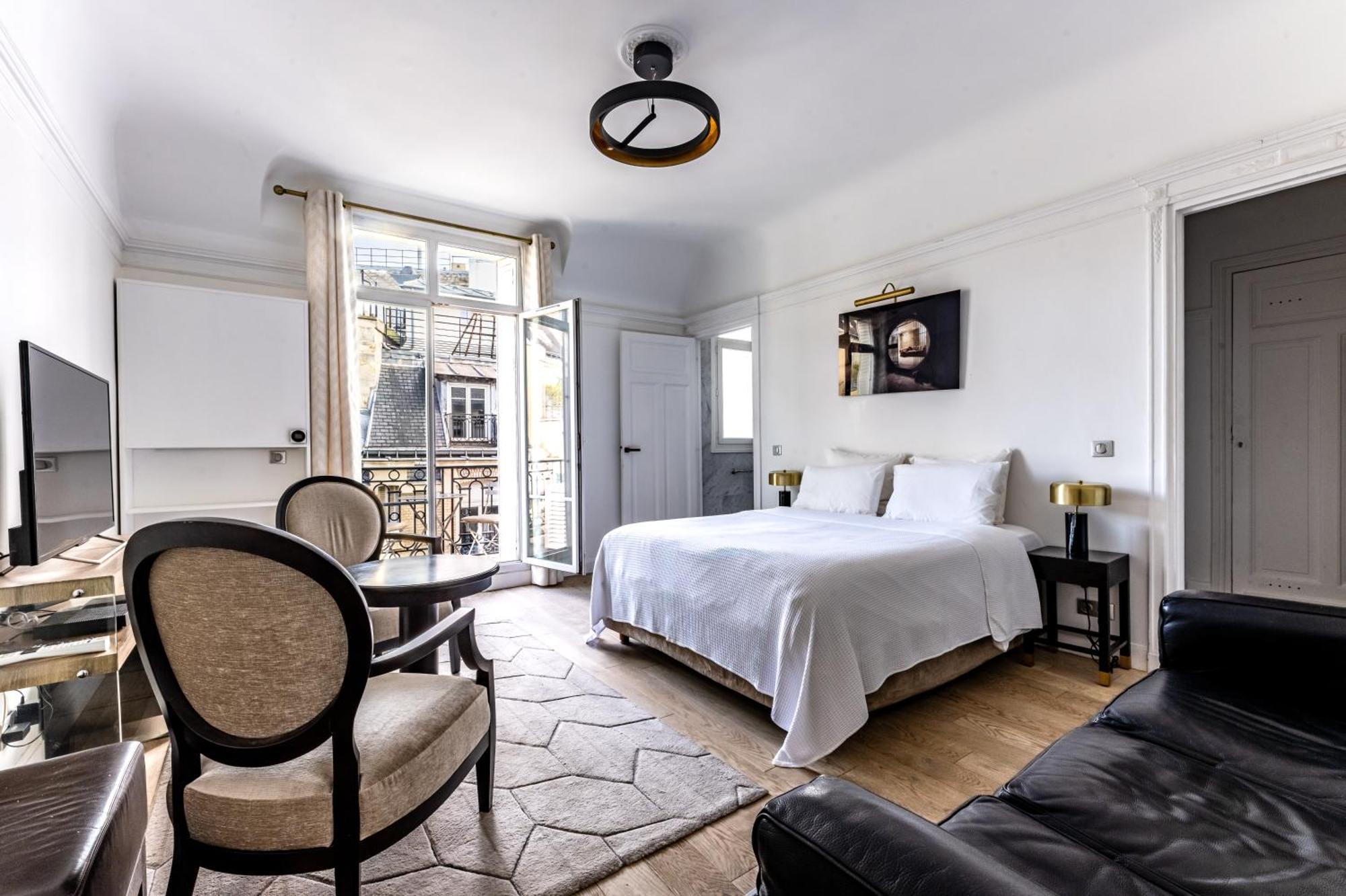 Appartement Champs Elysees Paris Bagian luar foto