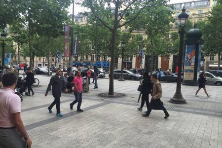 Appartement Champs Elysees Paris Bagian luar foto